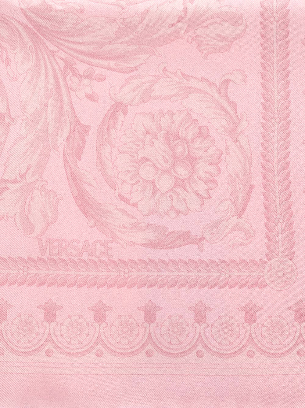 Versace Barocco Silk Foulard 70 Cm