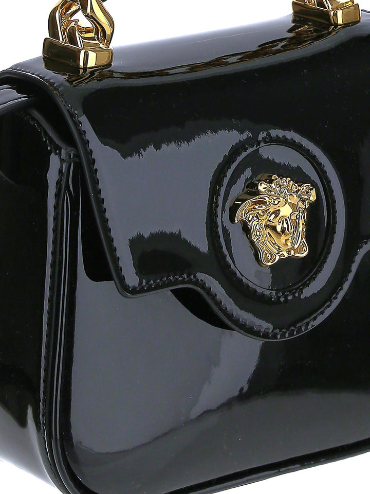 Versace La Medusa Patent Mini Bag