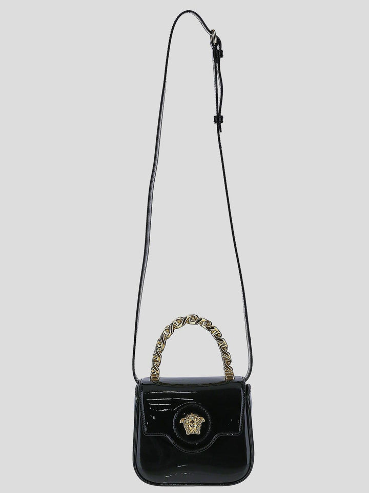 Versace La Medusa Patent Mini Bag