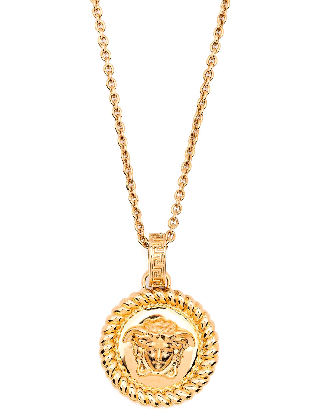 Versace Medusa Head Pendant Necklace