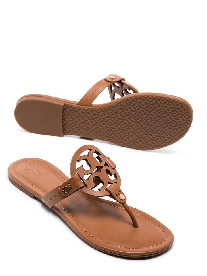 Tory Burch Sandals Leather Brown