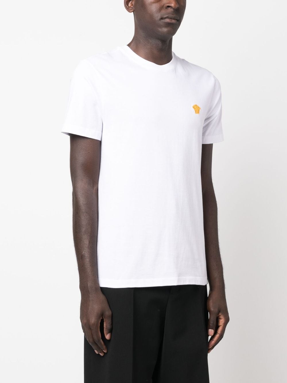 Versace T-shirts and Polos White