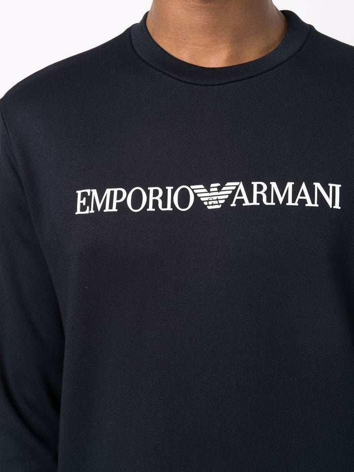 Emporio Armani Sweaters Blue