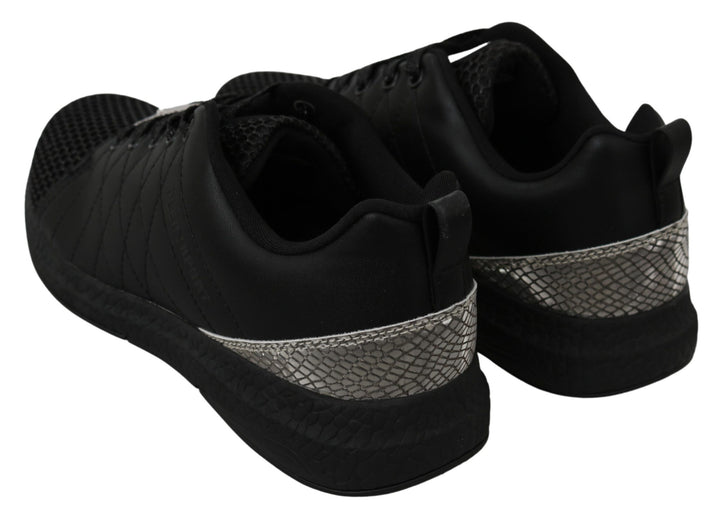 Philipp Plein Elegant Black Gisella Sneakers