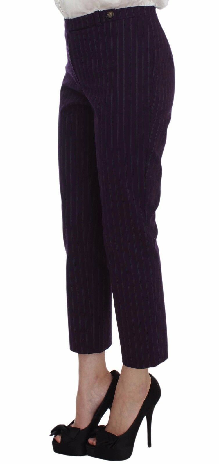 BENCIVENGA Elegant Striped Pant & Blazer Suit