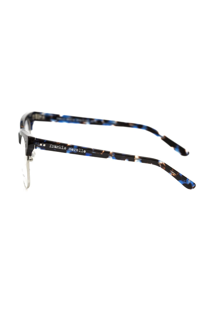 Frankie Morello Blue Acetate Unisex Eyeglass Frame