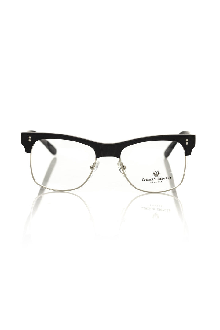 Frankie Morello Black Acetate Unisex Frame