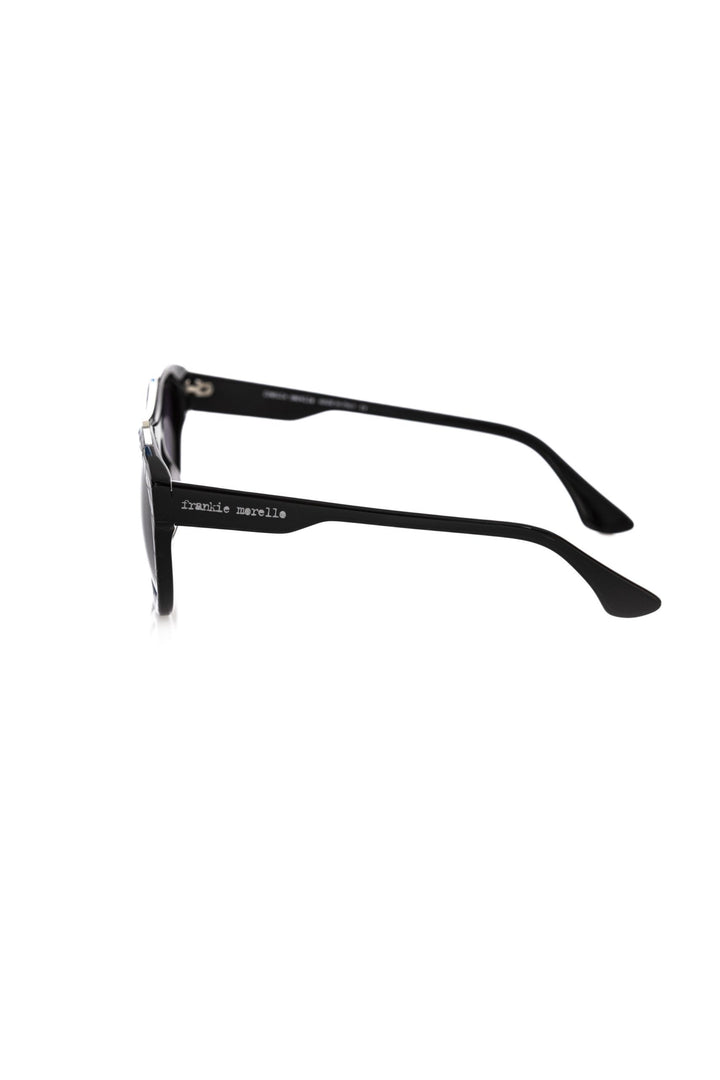 Frankie Morello Black Acetate Men's Sunglass