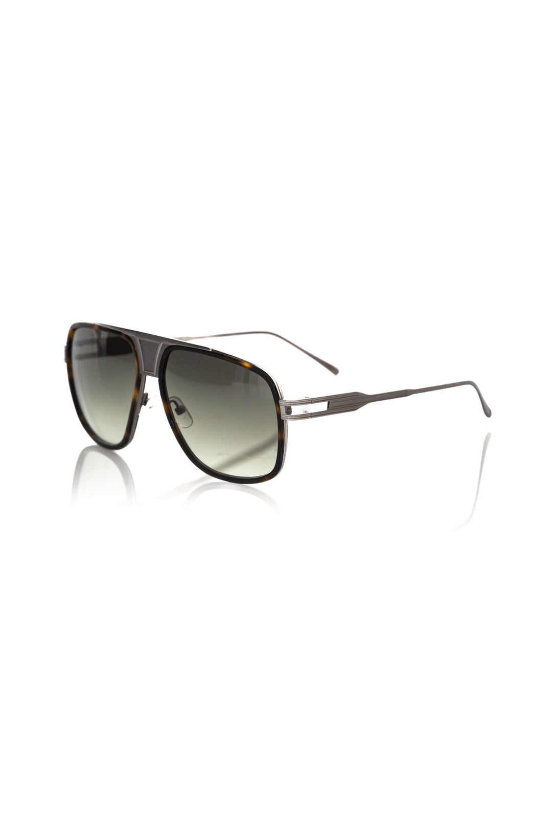 Frankie Morello Brown Metallic Men's Sunglass Shield