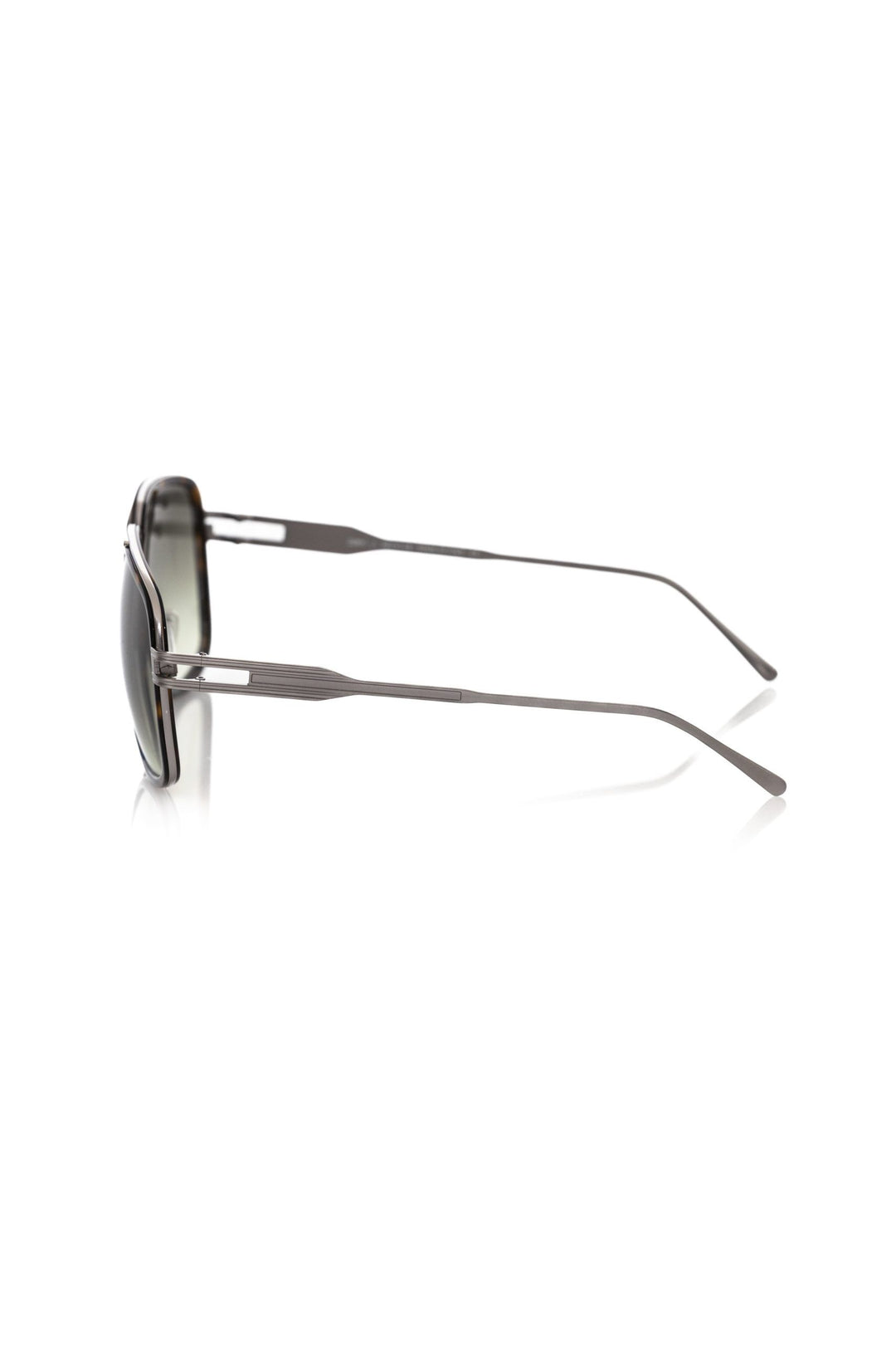 Frankie Morello Brown Metallic Men's Sunglass Shield