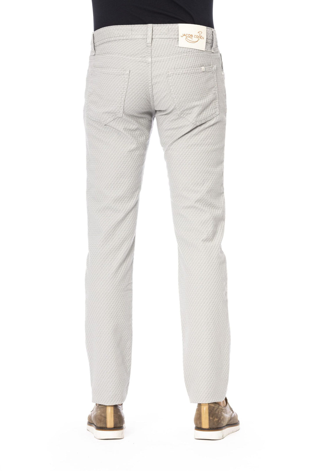 Jacob Cohen Gray Cotton Men's Jean