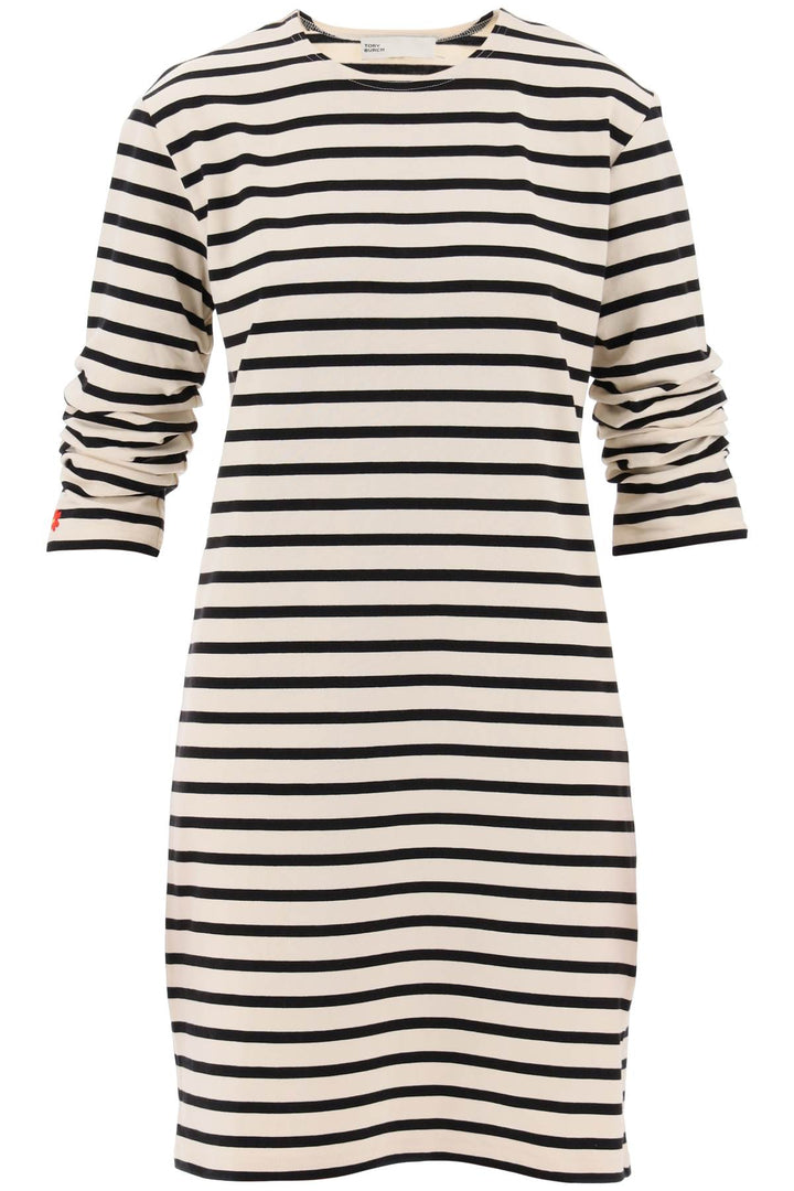 Tory Burch "striped cotton dress with eight