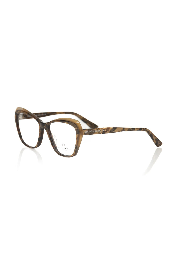 Frankie Morello Beige Acetate Women Frame