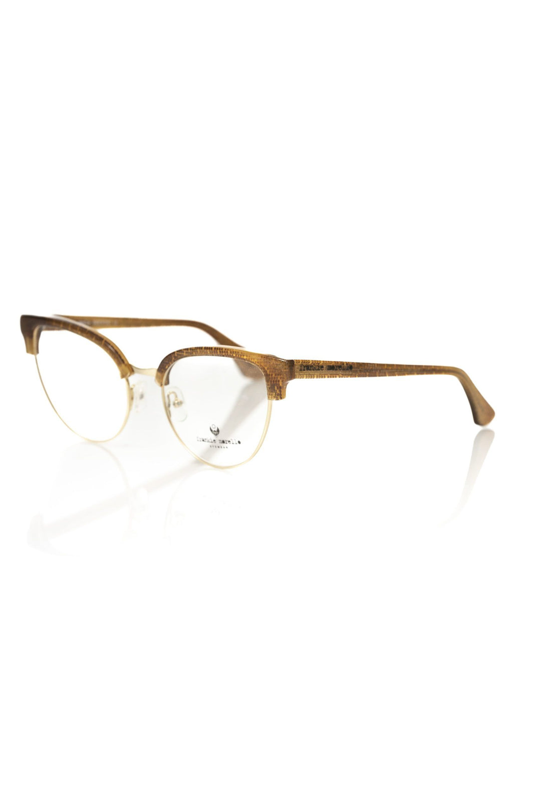 Frankie Morello Brown Metallic Women Frame