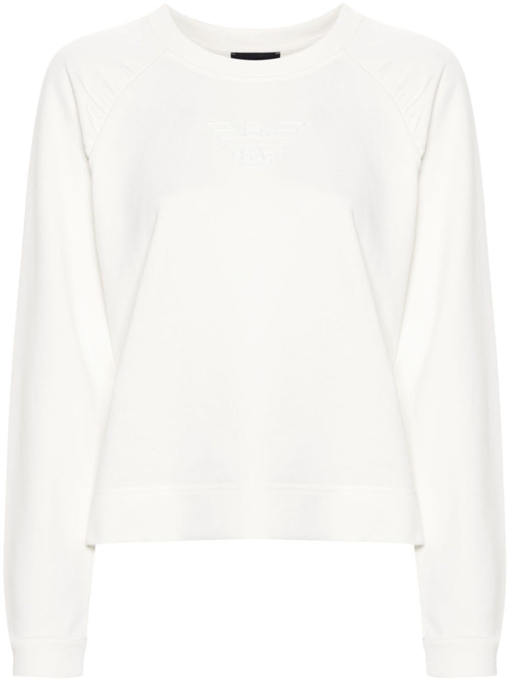 Emporio Armani Sweaters White