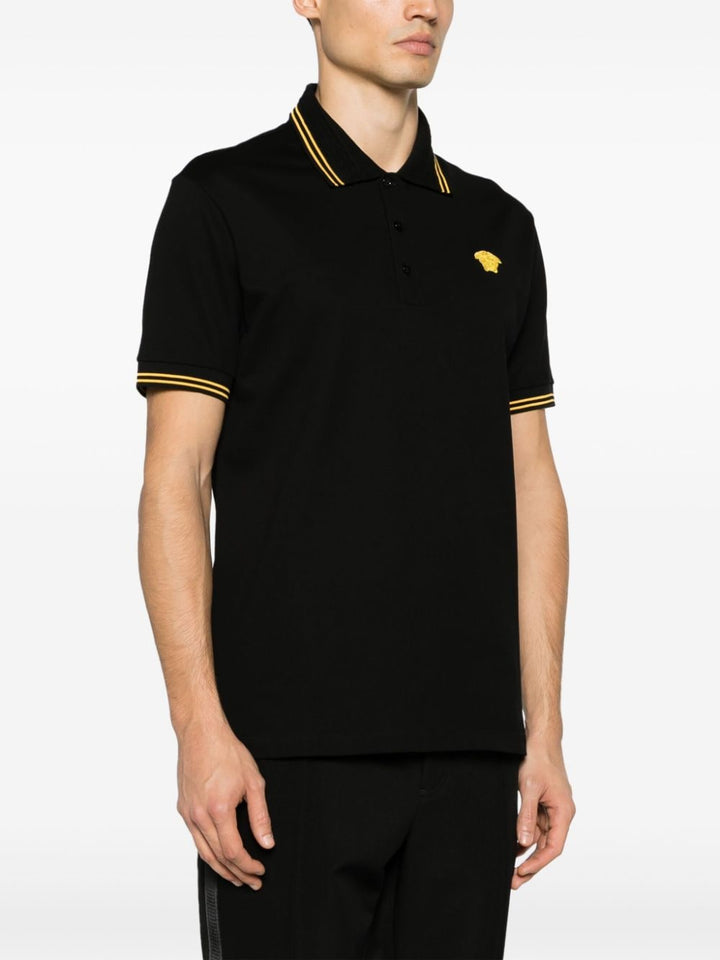 Versace T-shirts and Polos Black