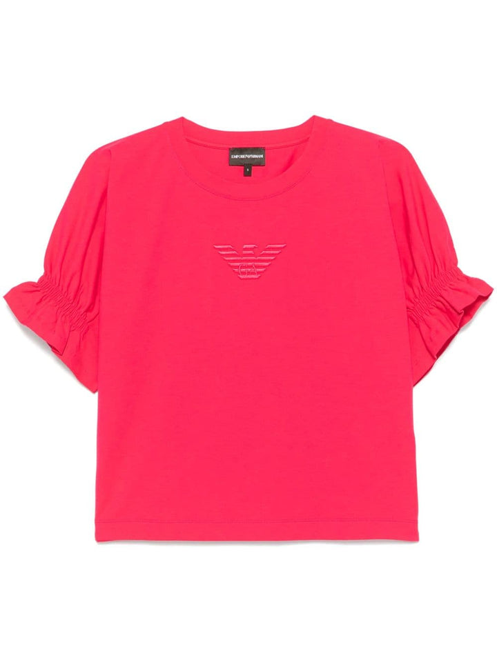 Emporio Armani T-shirts and Polos Red