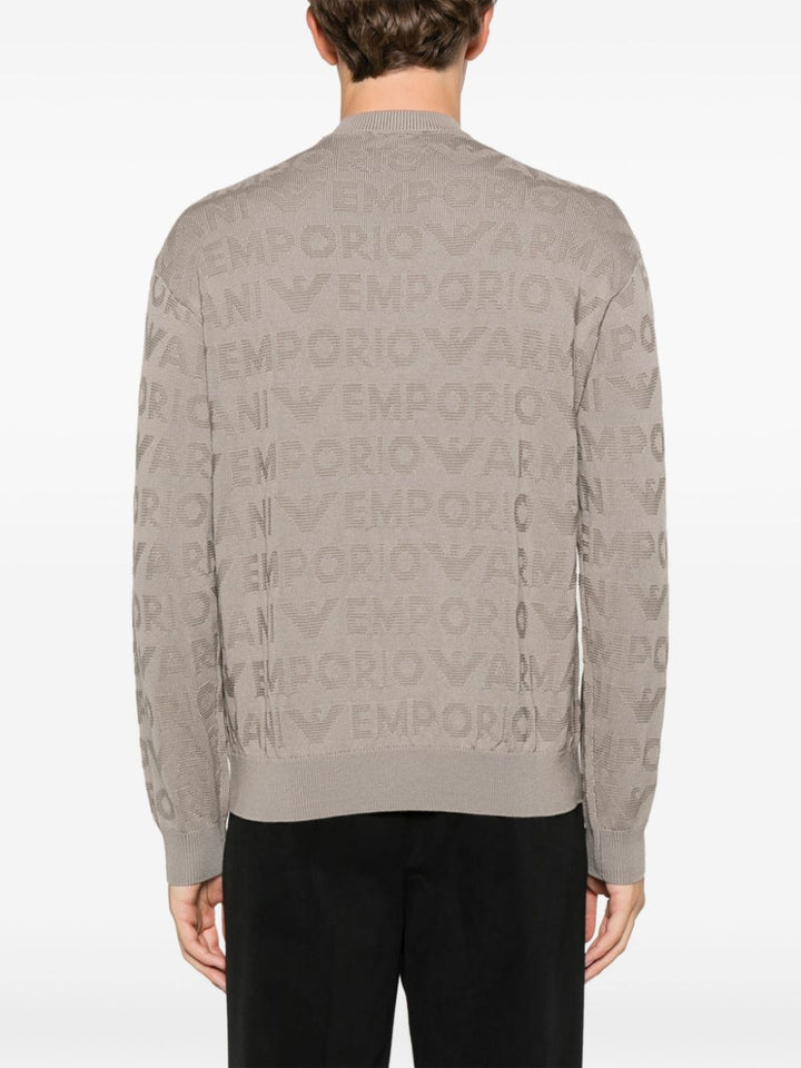 Emporio Armani Sweaters Dove Grey