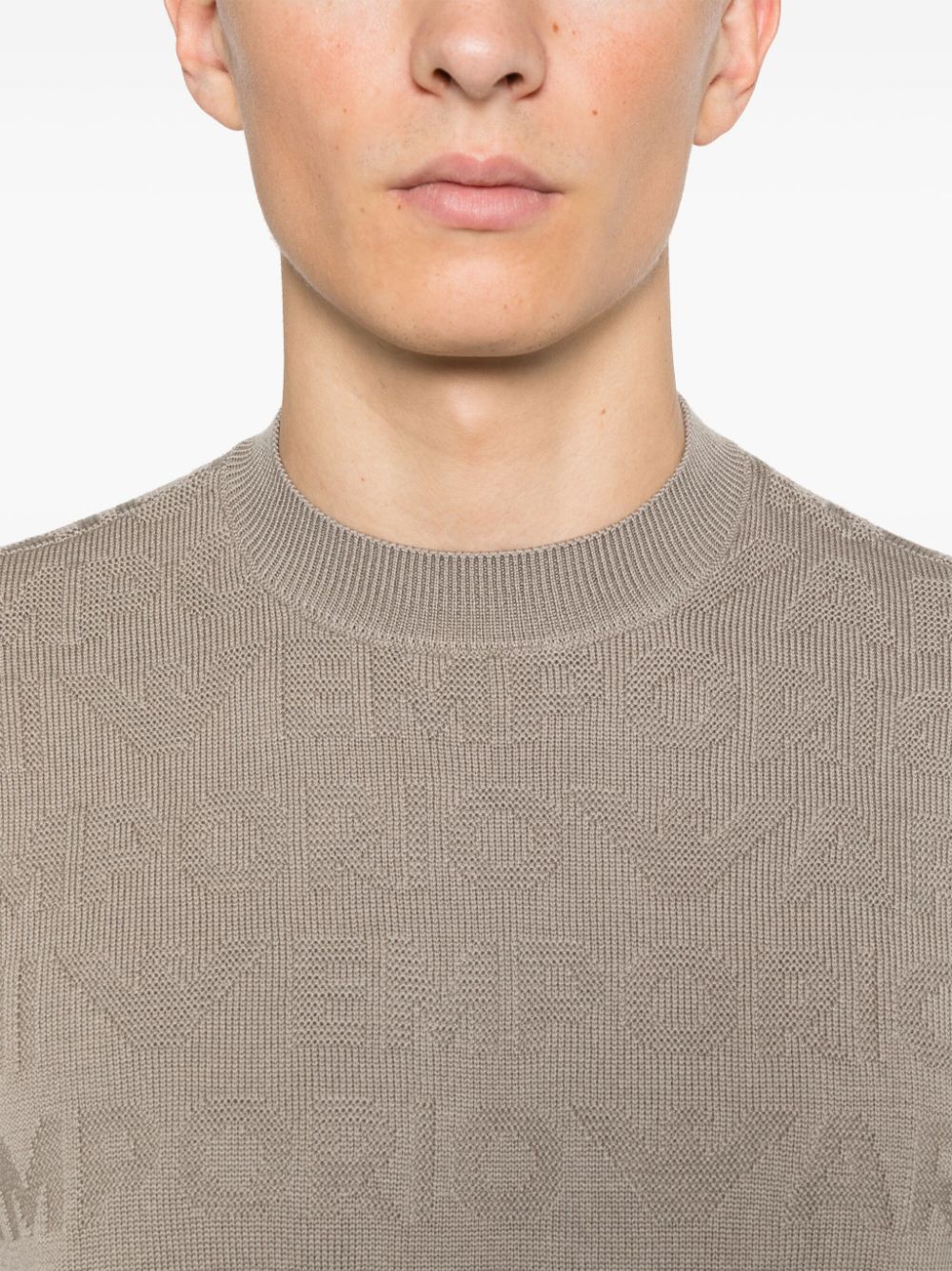 Emporio Armani Sweaters Dove Grey