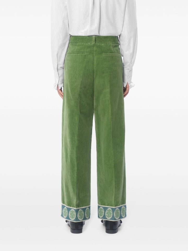 Valentino Trousers Green