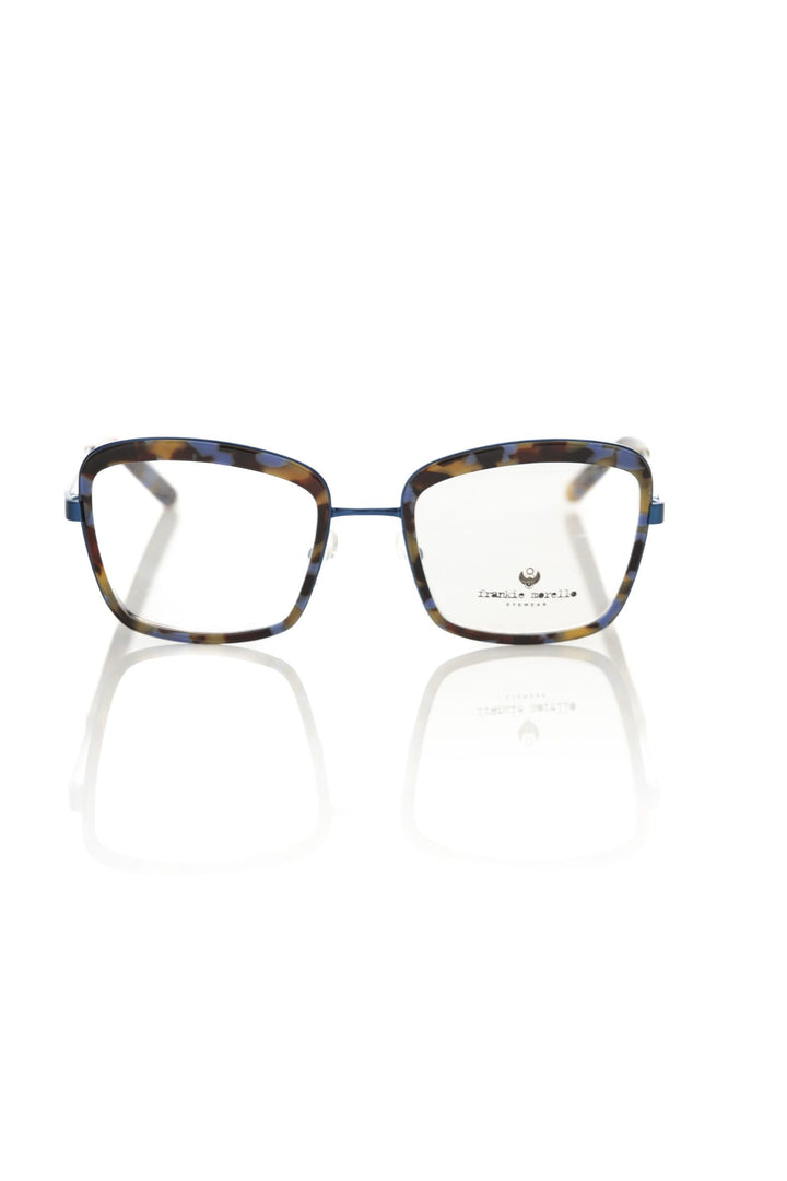 Frankie Morello Blue Metallic Women Eyeglass Frame