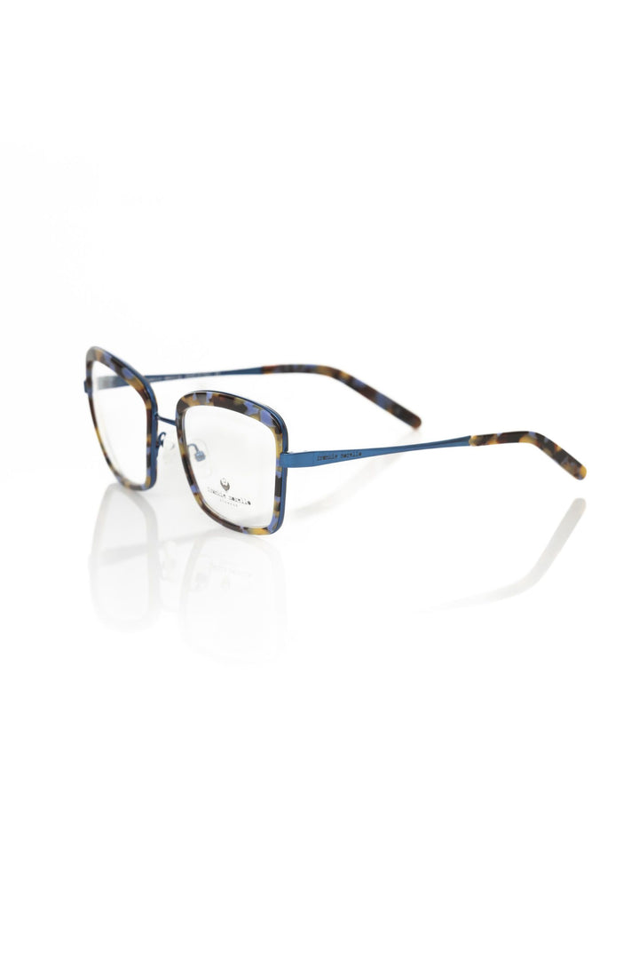 Frankie Morello Blue Metallic Women Eyeglass Frame