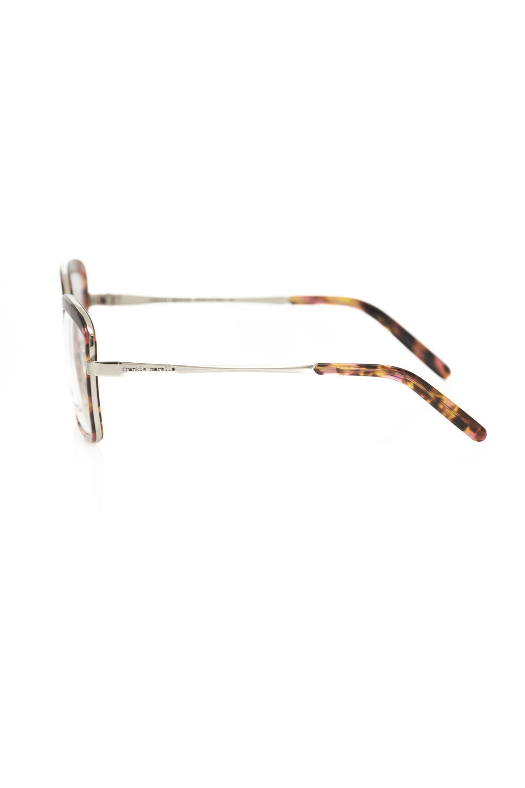 Frankie Morello Red Metallic Women's Eyeglass Frame