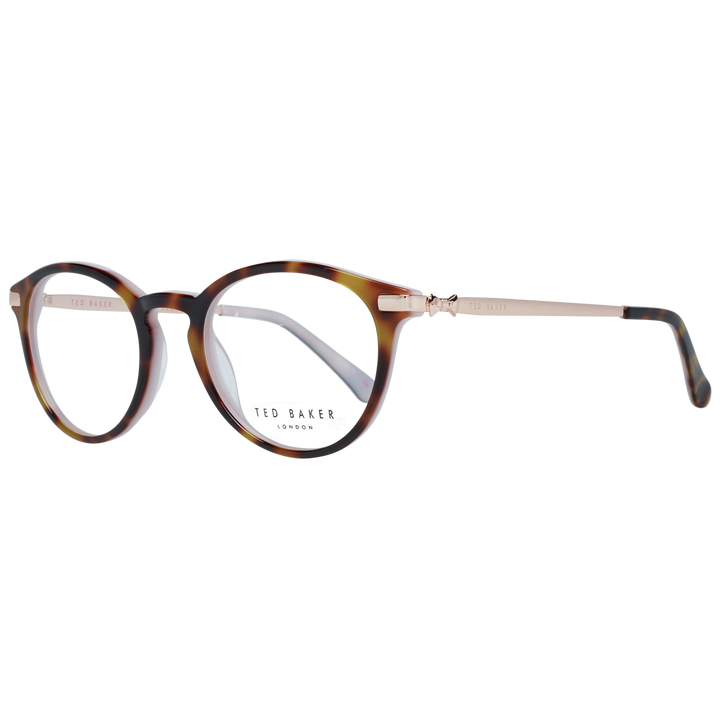 Ted Baker Chic Brown Round Full-Rim Fashion Frames