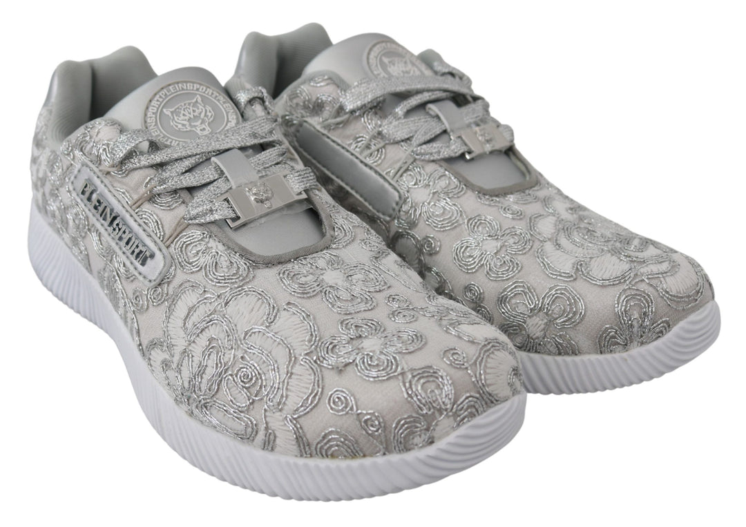 Plein Sport Silver Gleam Runner Joice Sneakers