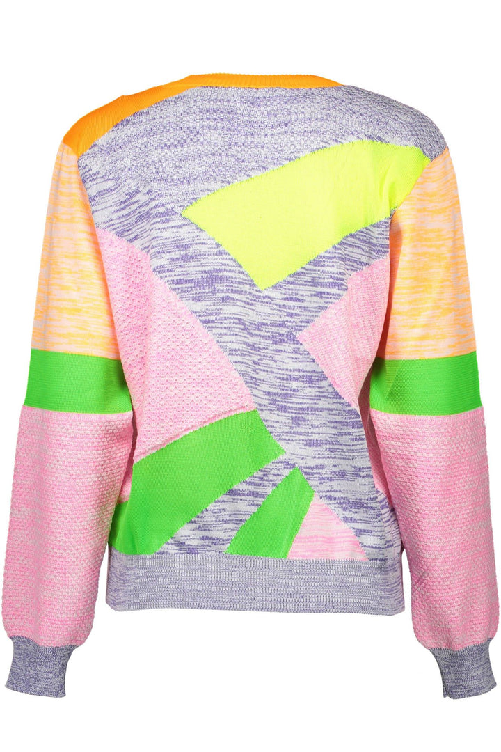 Love Moschino Chic Multicolor Logo Sweater