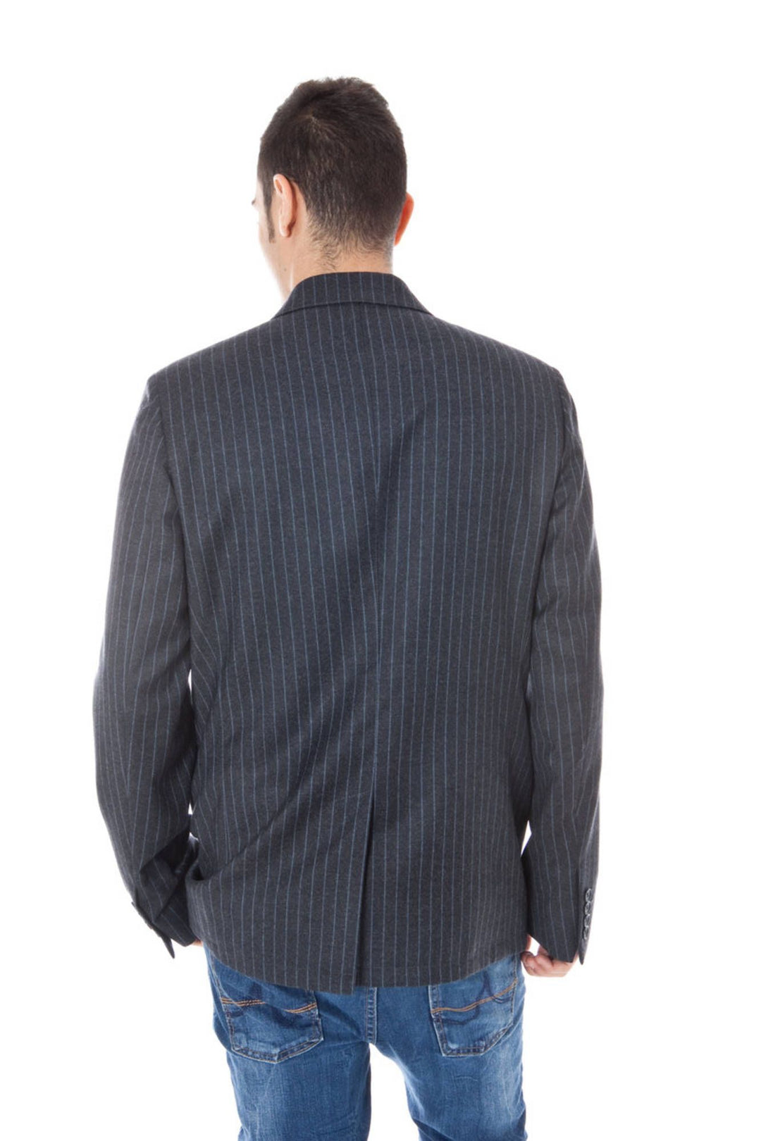 Calvin Klein Elegant Long Sleeve Wool Jacket