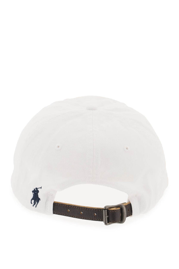 Polo Ralph Lauren baseball cap in twill with embroidered flag