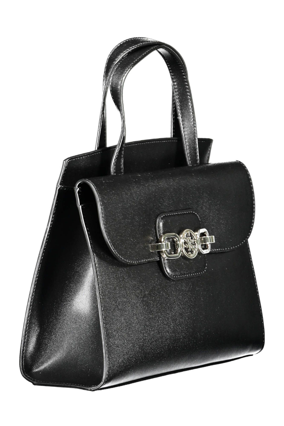 Guess Jeans Elegant Black Handbag with Versatile Straps