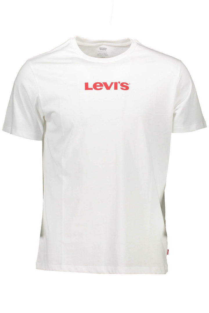 Levi's Crisp White Crew Neck Cotton Tee