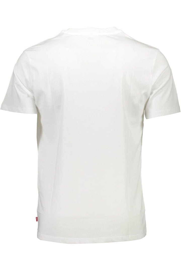 Levi's Crisp White Crew Neck Cotton Tee