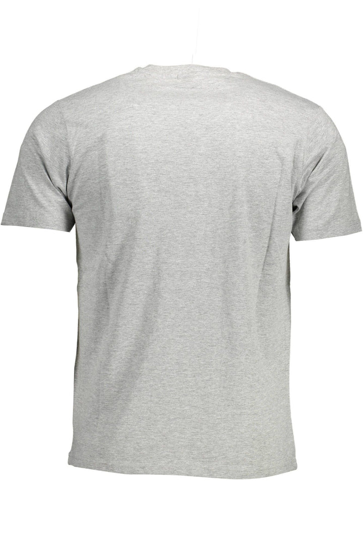 North Sails Chic Gray Crew Neck Statement Tee