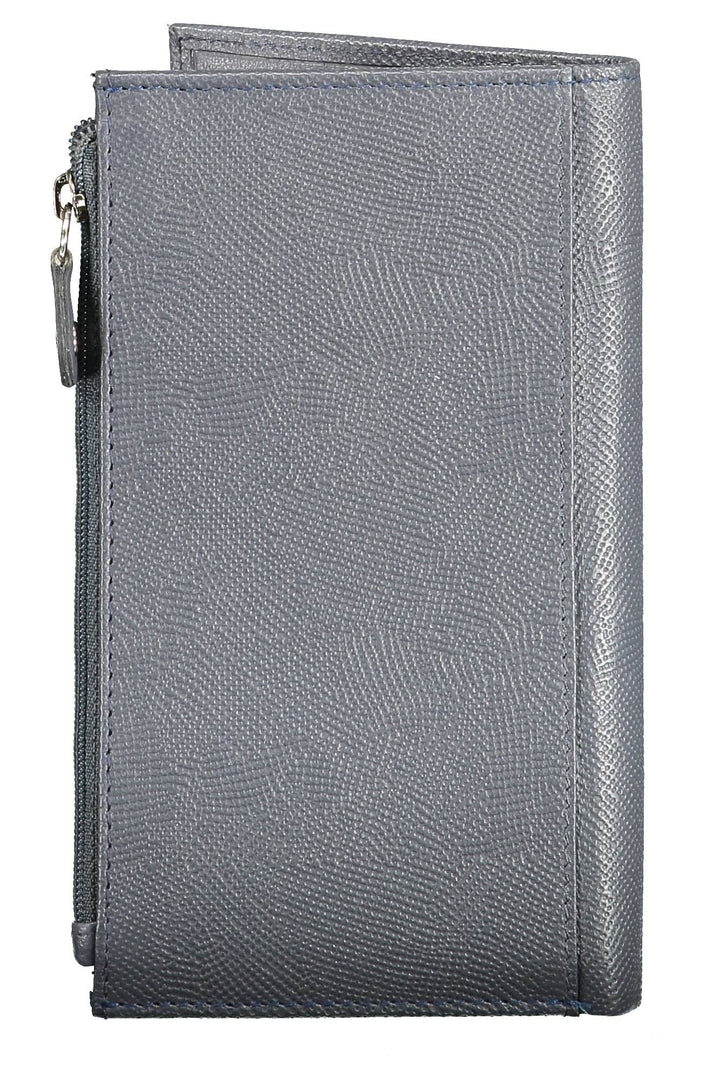 Sergio Tacchini Sleek Double Compartment Leather Wallet