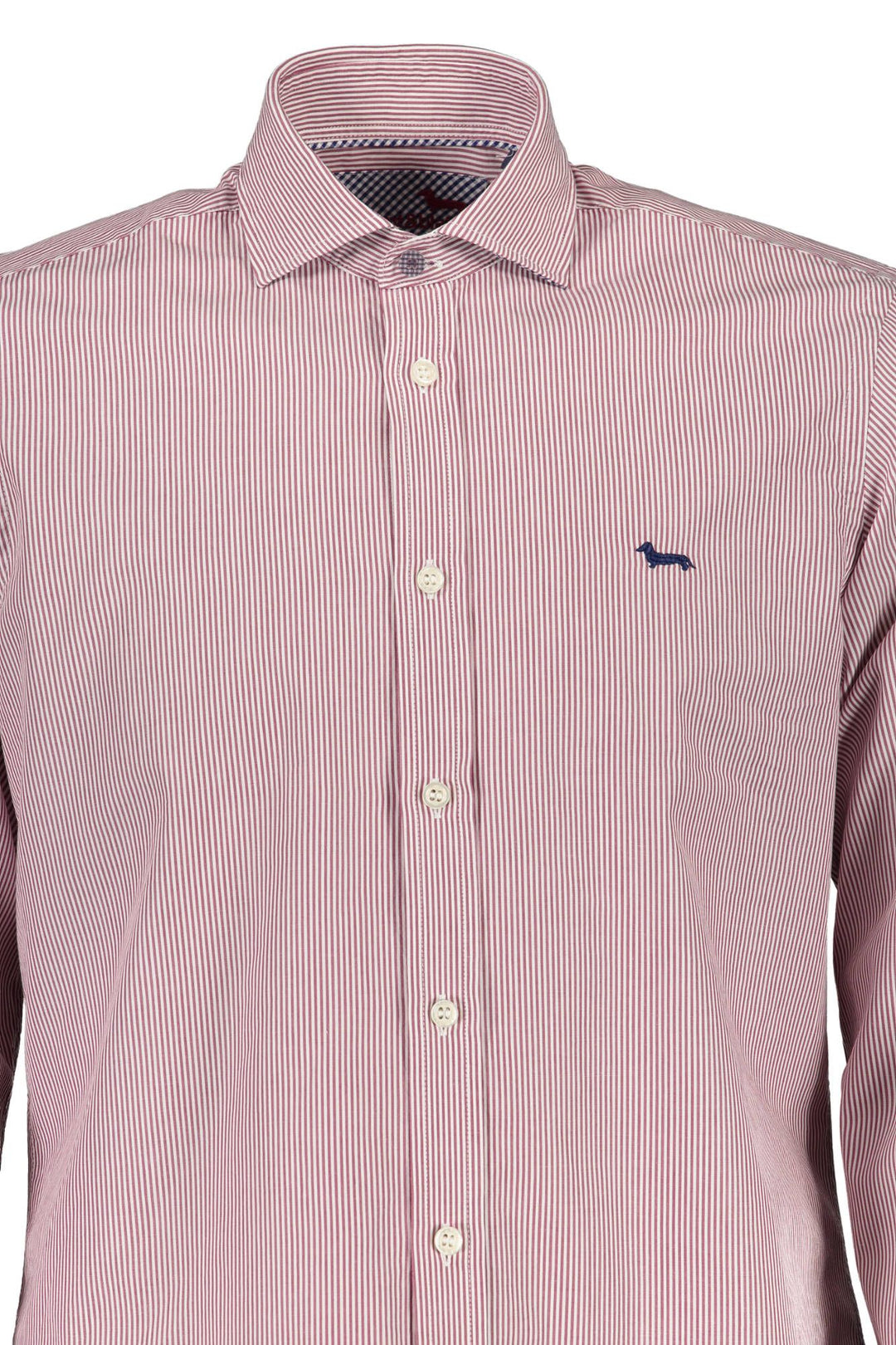 Harmont & Blaine Elegant Purple Narrow Fit Shirt with French Collar