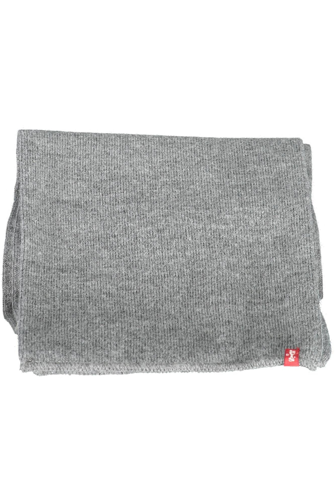 Levi's Elegant Gray Logo Scarf