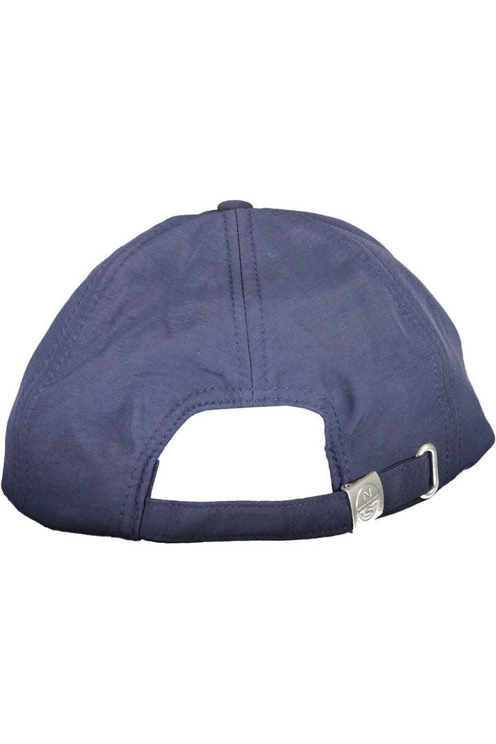 North Sails Sleek Blue Visor Cap with Signature Logo