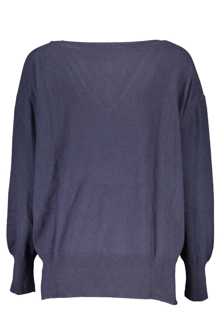 North Sails Blue Wool Women Sweater