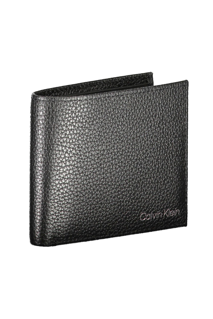 Calvin Klein Sleek Black Leather RFID Wallet