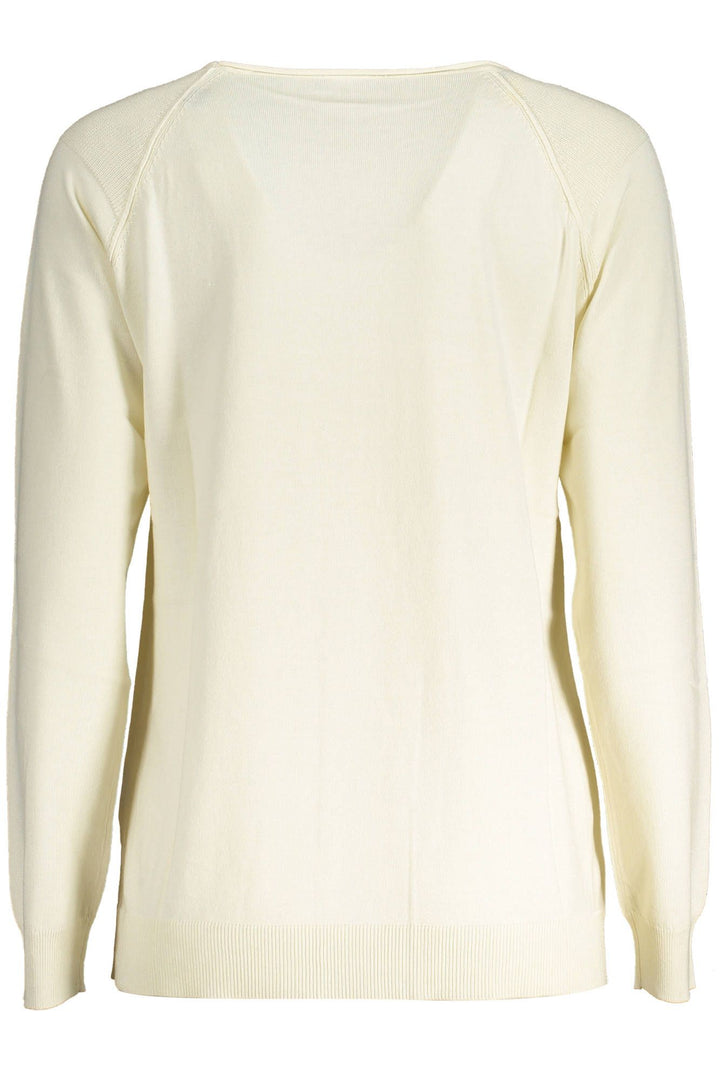 North Sails Chic Contrasting Detail White Sweater