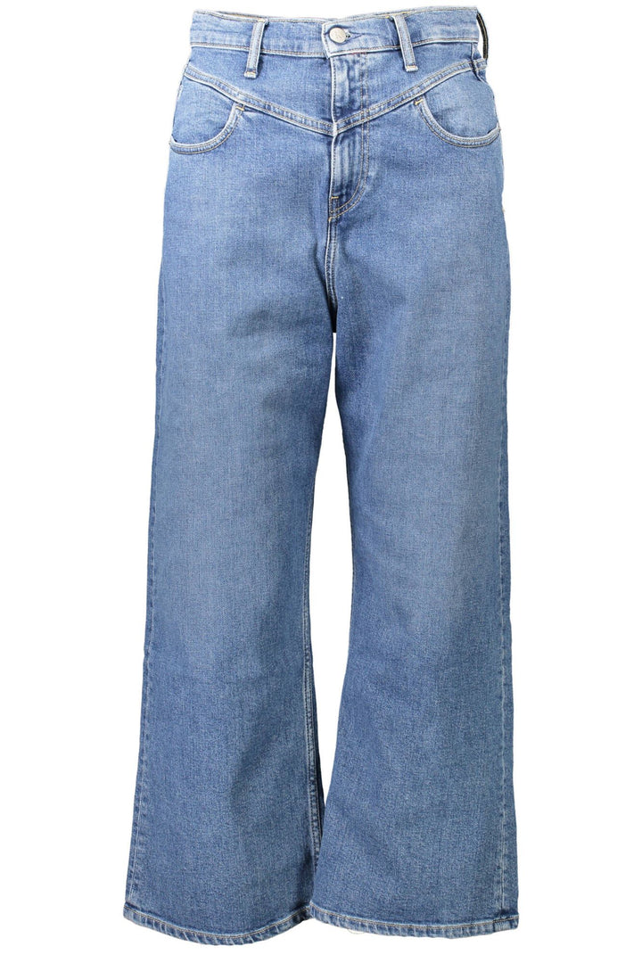 Calvin Klein High Waist Wide Leg Chic Jeans