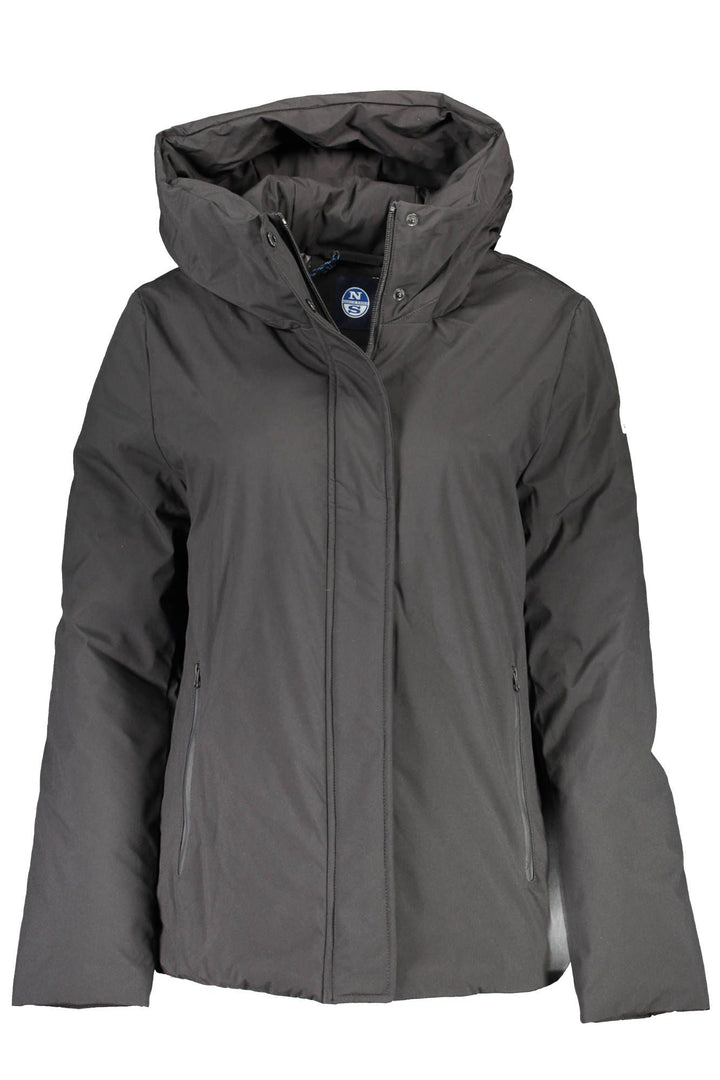 North Sails Black Polyester Women Jacket