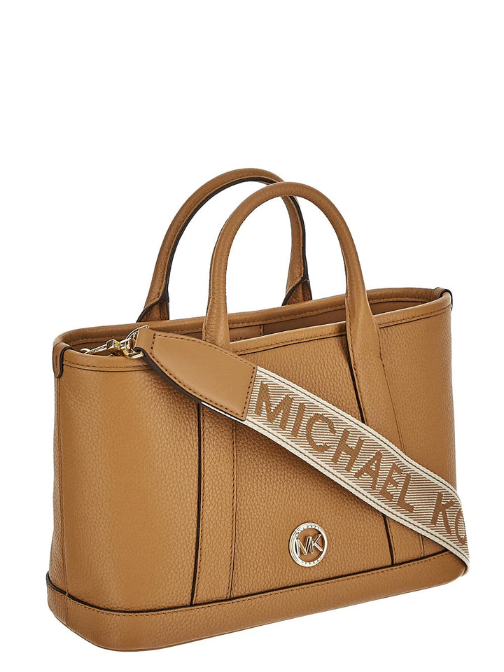 Michael Kors Luisa Small Pebbled Leather Satchel