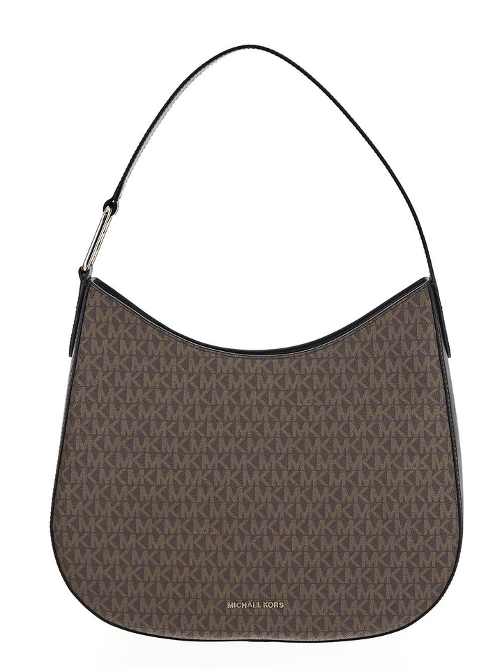 Michael Kors Kensington Large Signature Logo Hobo Shoulder Bag