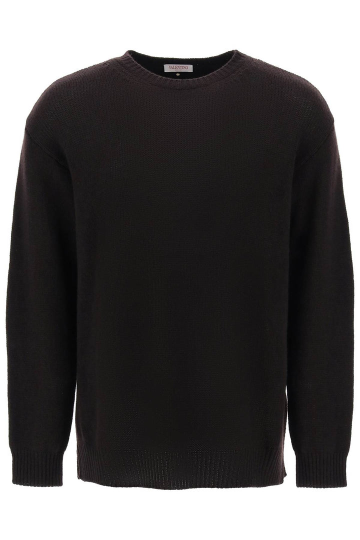 Valentino Garavani cashmere sweater with stud