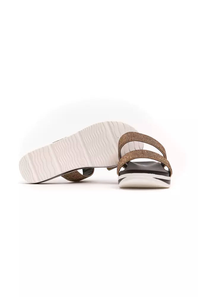 Péché Originel Beige Polyethylene Women Sandal