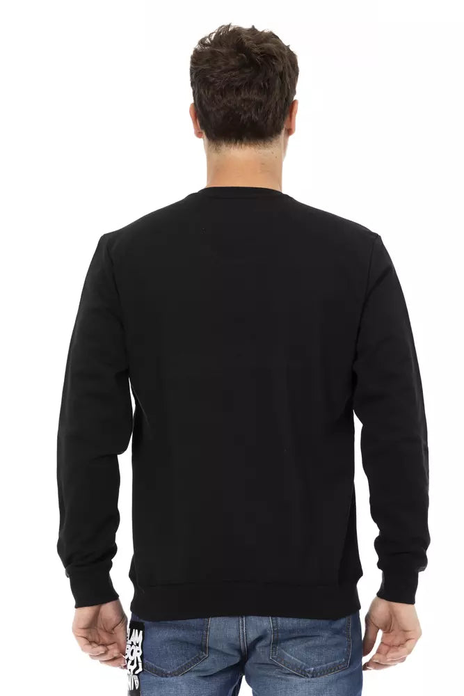 Automobili Lamborghini Sleek Cotton Crewneck Sweatshirt with Logo